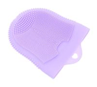 jojofuny Silicone Skin Care Brush Face Scrubber with Glove Shape, Lightweight Design Featuring Different Sizes and Density of Salient Points for Deep Pore Cleansing and Gentle Exfoliation