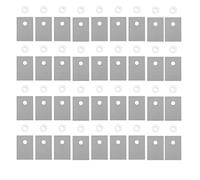 jojofuny Silicone Thermal Pad Conductive Silicone Pad for Heat Conduction with Dual Self-Adhesive Films Heatsink Heat Dissipation for CPU GPU SSD LED Ic Chipset Cooling Electronic Devices