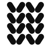 jojofuny Sleeping Breath Strips 30pcs Black Fabric Tape for Adults to Reduce Snoring and Maintain Mouth Closure During Rest