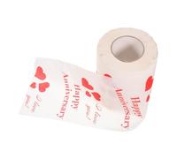 jojofuny Soft and Comfortable Valentine Pattern Toilet Paper Roll Made from Wood Pulp Paper with Great Cleaning Power, for Home and Office Bathroom Supplies