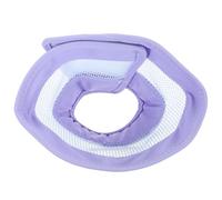 jojofuny Soft Cat Cone Collar Purple S Hook Loop Fastener Anti-licking and Scratching for Post-surgery Healing Suitable for Cats and Dogs Multi-purpose Protective Neckwear