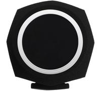 jojofuny Sponge Microphone Cover Thickened Black Sponge Material with Noise Filtering and Strong Adaptability, Lightweight Mic Cover for Sound for Indoor Recording and Small Tripod Use