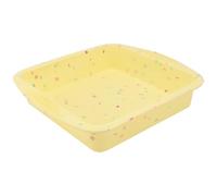 jojofuny Square Non-Stick Silicone Bread and Cake Mold 10.43 Inch Baking Tray for Oven Baking and DIY Cake Making