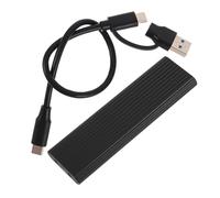 jojofuny Ssd Aluminum Case Ssd Enclosure Nvme Support External Solid State Usb Splitter Easy to Use Design