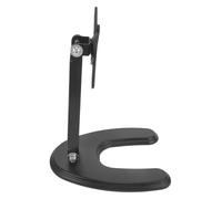 jojofuny Stable Black Iron Tv Stand with Mount Bracket for 14-27 Inch Tvs Suitable for Living Room Or Home Entertainment