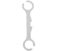 jojofuny Stainless Steel Beer Faucet Wrench Heavy Duty Multipurpose Spanner for Draft Beer Tap Tower Connector Removal Kegerator System Tool for Home Bar Maintenance and Cleaning