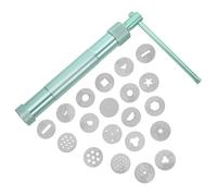 jojofuny Stainless Steel Clay Extruder for Pottery and Incense Making Rotary Hand Tool with Precision Extrusion for Even Incense Sticks Versatile Craft Tool for Fondant Cake Decorating and