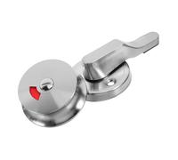 jojofuny Stainless Steel Indicator Lock with Occupied Sign Secure Door Latch for Bathroom and Office Partitions Easy to Use Privacy Bolt for Commercial and Residential Use