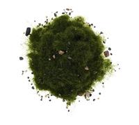 jojofuny Static Grass Railway Scenery Basing Material Kit Durable Simulated Grass Tufts and Stone Gravel for Train Landscape Miniature Railroad Terrain DIY Craft Materials Green Bag