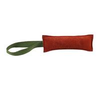 jojofuny Sturdy for Puppy Teeth Grinding and Stress Relief with Two Handles Leather Brown Dog Chew Stick Outdoor Training Pet to Reduce Loneliness and Promote Healthy Chewing