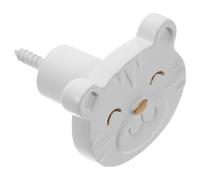 jojofuny Tiger Shaped Rotatable Wall Mounted Clothes Hook Cute Animal Coat Hat Hook for Bathroom Towel Storage Screw-on