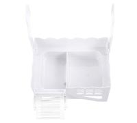 jojofuny Tortoise Basking Platform Floating Turtle Climbing Terrace White Fish Tank Ornament for Aquarium Resting and Hibernation