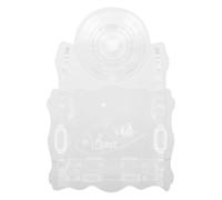 jojofuny Transparent Acrylic Aquarium Plant Cup with Suction Hook Wall-mountable Fish Tank Planter Holder for Aquatic Plants and Bracket Decor Safe Material