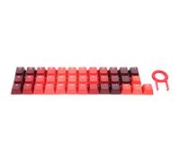 jojofuny Transparent Low Profile Keycaps Silent Mechanical Keyboard Accessories White Key Caps for Diy Gaming Keyboard