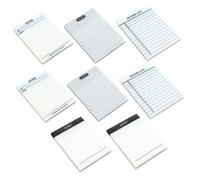 jojofuny Transparent Multi-function Note Pads with Portable Self-stick Memo Pads for Home Office School Planning and Reminder High-class Pet Material