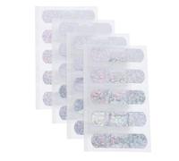 jojofuny Travel Wound Band 20pcs Glitter Strips Pe Material for Cuts and Scrapes Convenient to Carry