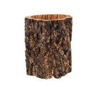 jojofuny Tree Trunk Reptile Hideout for Snakes and Lizards, Cork Bark Climbing Shelter, 4.9×5.9 Inch, Designed for Terrarium and Rainforest Animal Habitats