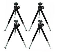 jojofuny Tripod Selfie Stick Multi-Position Phone Holder Compact Adjustable Desktop Stand for Smartphone Video Recording and Live Streaming Portable for Travel Vloggers Black
