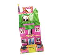 jojofuny Unique Ancestor Paper Villa Ghost Paper House for Memorial Offerings Sacrificial Supplies for Honoring Ancestors Respectful Gesture for Qing Ming Festival