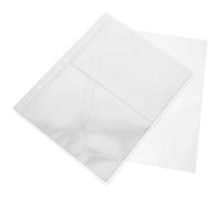 jojofuny Universal 3-Ring Paper Money Album Pages, 10pcs Currency Collecting Binder Inserts with 2 Rows for Banknotes, Paper Sleeves for Portable Banknote Storage and Currency Collection