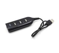 jojofuny USB 2.0 Hub 4 Port Data Splitter Portable Expansion Adapter with High Speed Transfer and Plug and Play Function for Laptop PC Computer Use