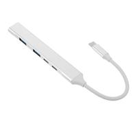 jojofuny USB C Hub Multi-port USB Adapter Splitter Compact and Portable for Laptop and Smartphone Plug and Play