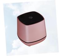 jojofuny USB Powered Mini Desktop Speakers Rose Gold Compact Wired Small Speaker with Bass Stereo Sound Volume Control for Laptop Home Office