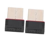 jojofuny USB Wifi Stick 2pcs Mini Wireless Network Adapter External Receiver for Laptop and Desktop PC High Speed Stable Connection Plastic and Metal Material for Homes and Cafes