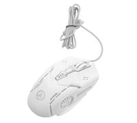 jojofuny Usb Wired Gaming Mouse Silent Button Design and Led Illumination Ergonomic Mouse for Laptop and Six-key Configuration for Enhanced Gaming