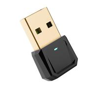 jojofuny USB Wireless 5.0 Adapter for Pc, Mini USB Audio Receiver Dongle, Black Computer Multimedia Audio Transmitter for Laptop and Desktop Networking