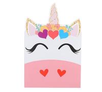 jojofuny Valentine's Day Greeting Cards Set 34Pcs Fantasy Horse Theme with Box for Classroom Exchange Party Favor Supplies