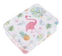 jojofuny Vintage Small Slide Top Metal Tin Box Lightweight Craft Storage Container for Candies Pills Coins Easy Push-pull Lid Design Portable Organizer for Home and Outdoor Use