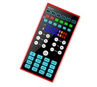 jojofuny Voice Changing Device and Mobile Phone Sound Card for Live Streaming, Professional Audio Mixer Compatible with Computer and Smartphone, USB External Sound Card for Gamers