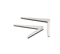 jojofuny Wall Hanging Shelves Folding Table Bracket Folding Shelf Brackets 8 Inch Wall Mounted Shelf Folding Support Shelf Bracket Folding Bracket Stainless Shelf Stainless Steel Jiubijia