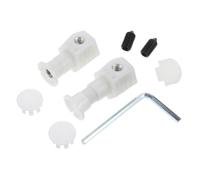 jojofuny Wall Mounted Toilet Fixing Screw Thickened Toilet Bolts Replacement Parts for Side Mount Easy Installation Practical Bathroom Hardware Accessory