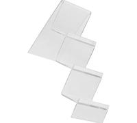 jojofuny Wallet Display Rack Easy Installation with Multi-layer Structure and Tiered Design Purse Display Stand Sturdy Pp Material Handbag for Supermarkets and Retail Environments