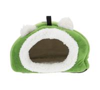 jojofuny Warm Cotton Pet Rest Bed for Small Pets Winter Sleeping Nest for Hamsters Rabbits Guinea Pigs Hedgehogs Cozy Soft and Comfortable Cage Accessory for Cold Weather