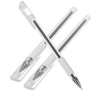 jojofuny Waterproof Tattoo Marking Pen 3pcs Black Fine Tip Microblading Eyebrow Positioning Pens for Salon and Surgery Skin Marking