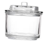 jojofuny Weighted Glass Pickle Jar Lid 3L Fermenting Container for Kimchi Sauerkraut and Pickle Storage Kitchen Use