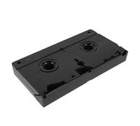 jojofuny Wet Reusable Video Tape Cleaner Cassette Cleaner Vcr Tape Head Black Plastic with Deep Cleaning Effect Easy Application for Home Cinema