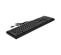 jojofuny Wired Usb Keyboard with Numeric Keypad for Laptop and Pc, Compact Arabic Layout Computer Keyboard for Office Work and Gaming Use, Sturdy Usb Wired Peripheral for Accurate Typing