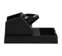 jojofuny Wood Burning Pen Stand Organizer with Stable Base Pyrography Tool Holder Rack for Woodcraft Artists and Hobbyists, Plastic Support Rest Compatible with Burning Pens, Workshop Accessory