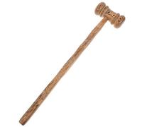 jojofuny Wooden Judge Gavel Auction Hammer Portable Court Hammer for Judges Lawyers Auctioneers Simple Design for Practical Use for Costume Accessories and Legal Settings