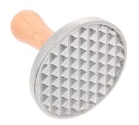 jojofuny Zinc Alloy Cookie Press Biscuit Mold Decorative Edge Diamond Shape Baking Tool for Pastry and Fondant Baking Supplies