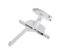 jojofuny Zinc Alloy Window Crank Handle for High Louvered Windows with Precise Control and Ergonomic Design Suitable for Locations Without Electricity and Narrow Frames