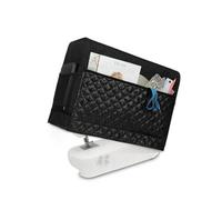 jojofuny Zippered Sewing Machine Cover with Side Pocket for Home Use Oxford Material Dustproof Protective Case Easy to Clean and Foldable Storage Bag for Household Sewing Machines