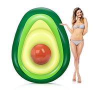 Jojoin Giant Inflatable Avocado Float, Pool Float with Ball Summer Swimming Pool Ring, Raft Lounge, Beach Float Party Toys for Kids Adults