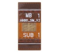 JOJOMALL HWEDZ DSZQKS For Le/no/vo Tab4 Plus TB-X704 SIM Card Holder Socket Connect Flex Cable