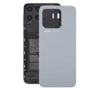 JOJOMALL HWEDZ YXLGNDD For Z-TE Blade V70 / Axon70 Glass Battery Back Cover with Adhesive(Gray)