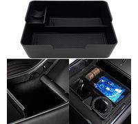 JOJOMARK Compatible with Tesla Model 3/Y Accessories Center Console Organizer Tray Fits for Tesla Model 3 2017 2018 2019 2020 /Model Y 2020 （The Cover Closed Rotary Version）